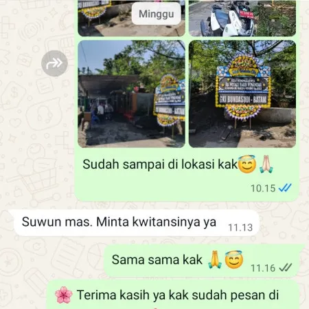 Pengiriman Papan Bunga Duka Ciputat