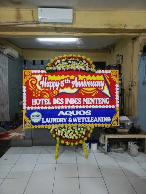 Papan Bunga di Ciputat
