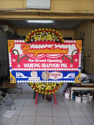 Papan Bunga di Ciputat